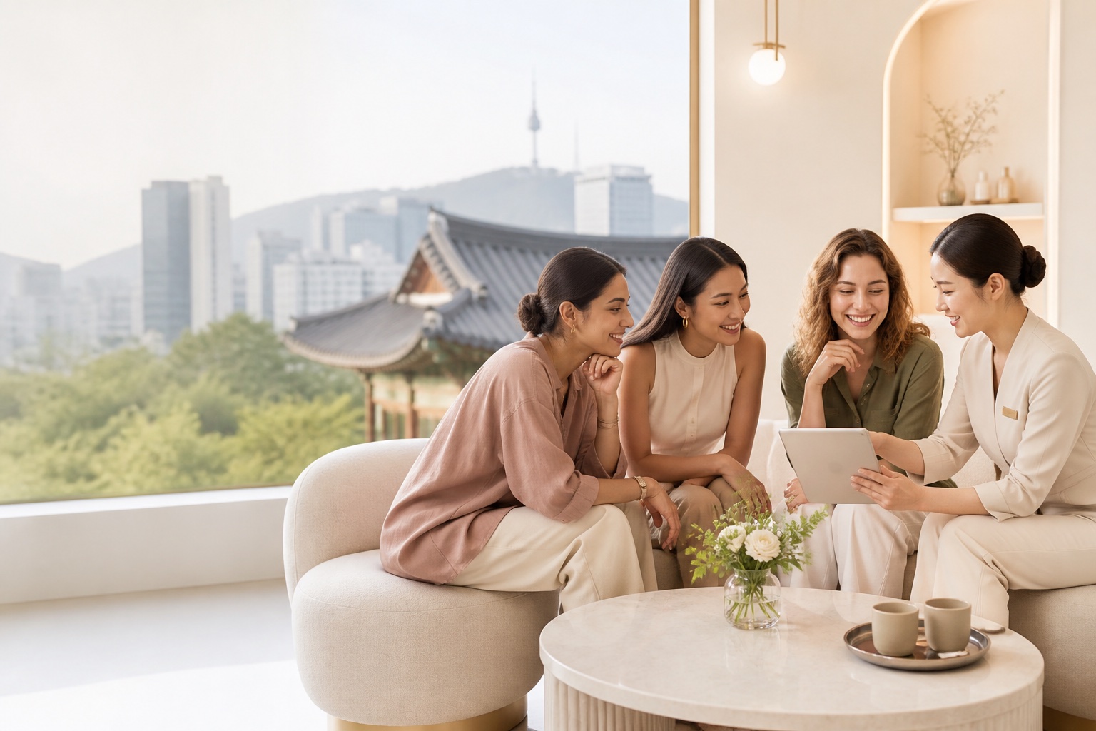 International visitors planning their care in Korea with a Korean concierge